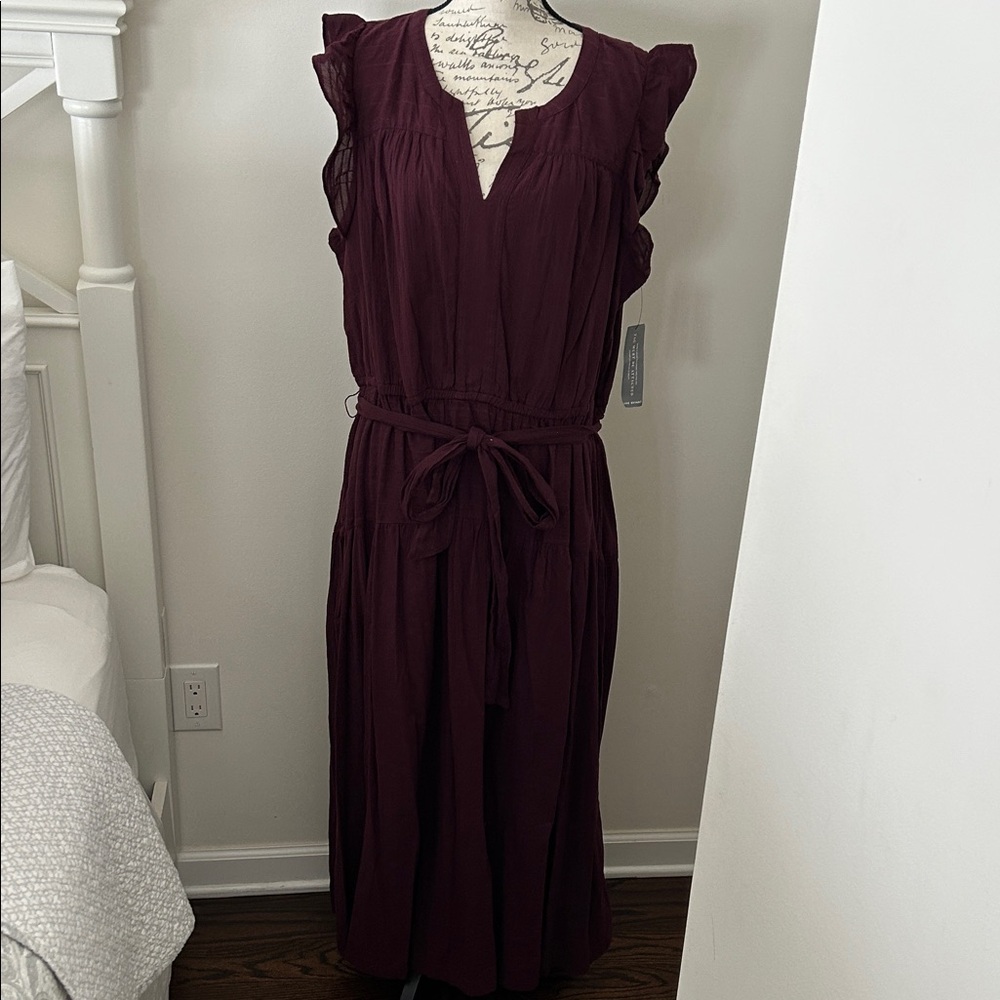 Lane Bryant Deep Purple Maxi Dress